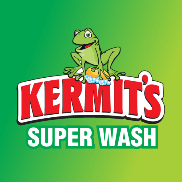 Kermit's Superwash logo